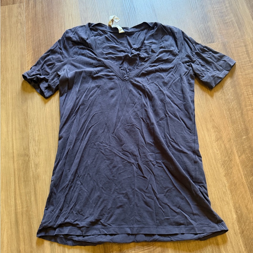 lululemon athletica Black Short Sleeve Tee